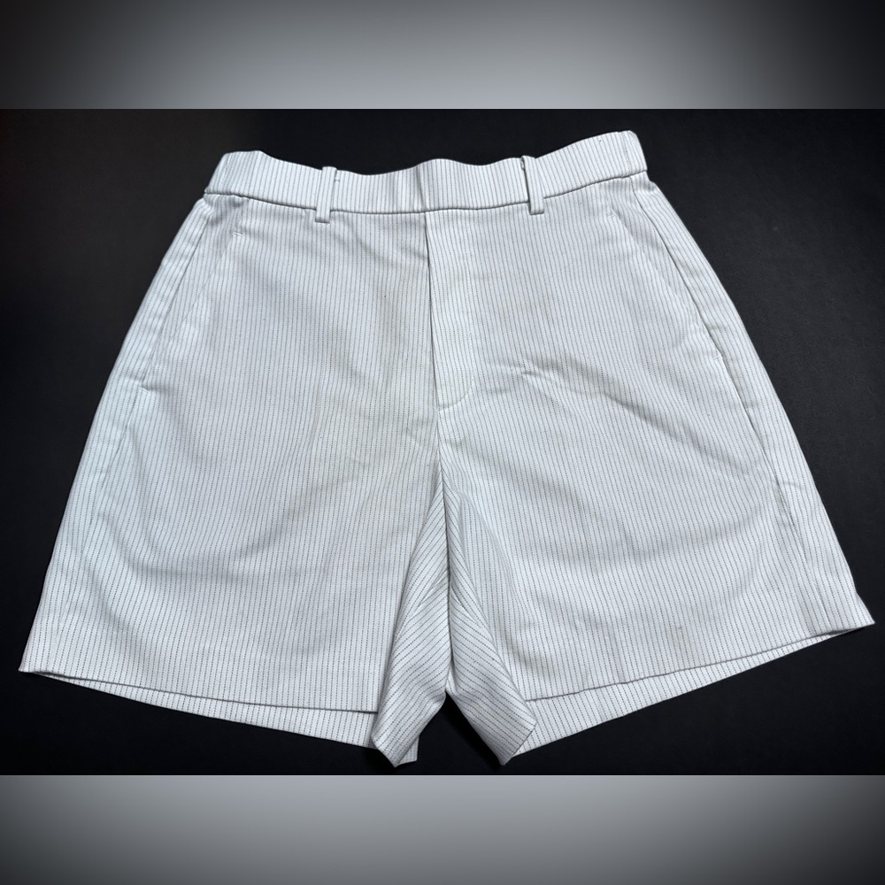 Uniqlo Pinstripe Dress Shorts